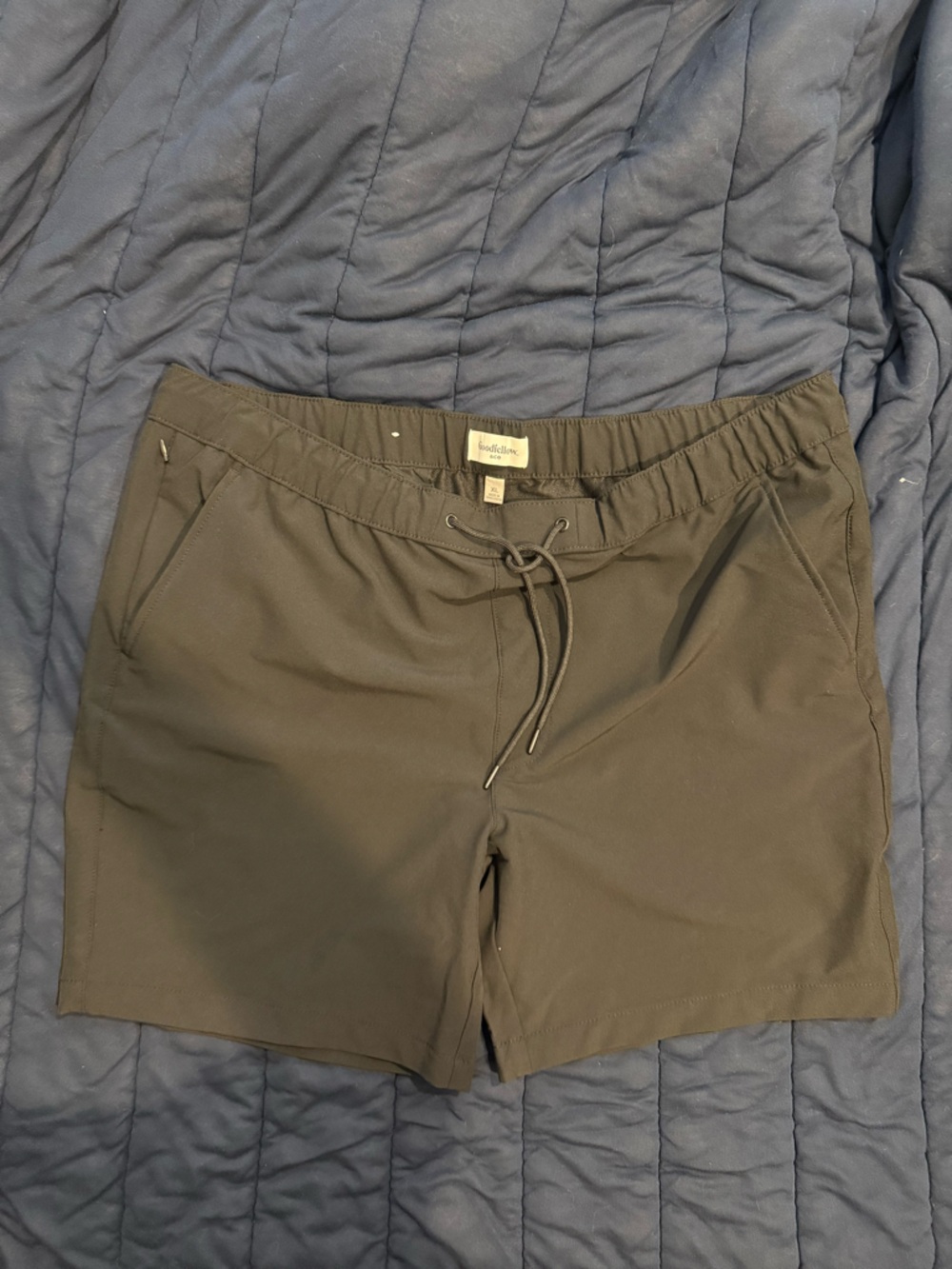 Goodfellow & Co. Men's Black Drawstring Athletic Shorts